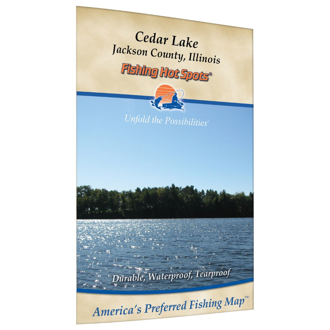 Cedar Lake Fishing Map