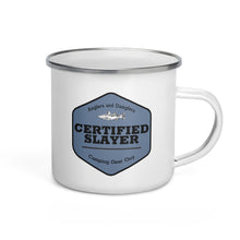 Load image into Gallery viewer, Certified Slayer Enamel Mug
