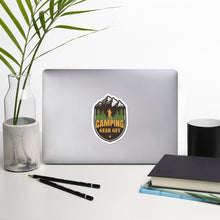 Load image into Gallery viewer, Camping Gear Guy &quot;The Supporter&quot; Die Cut Stickers (3 sizes)
