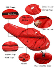 Load image into Gallery viewer, Athenaegis Mummy Goose Down Sleeping Bag - Adult (Cold Weather)
