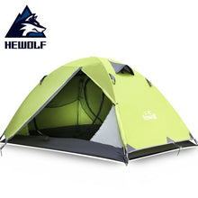 Load image into Gallery viewer, Hewolf Outdoor 2-Man 4-Season Camping Tent - Double Layer Waterproof Ultralight
