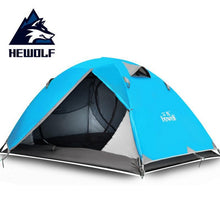 Load image into Gallery viewer, Hewolf Outdoor 2-Man 4-Season Camping Tent - Double Layer Waterproof Ultralight
